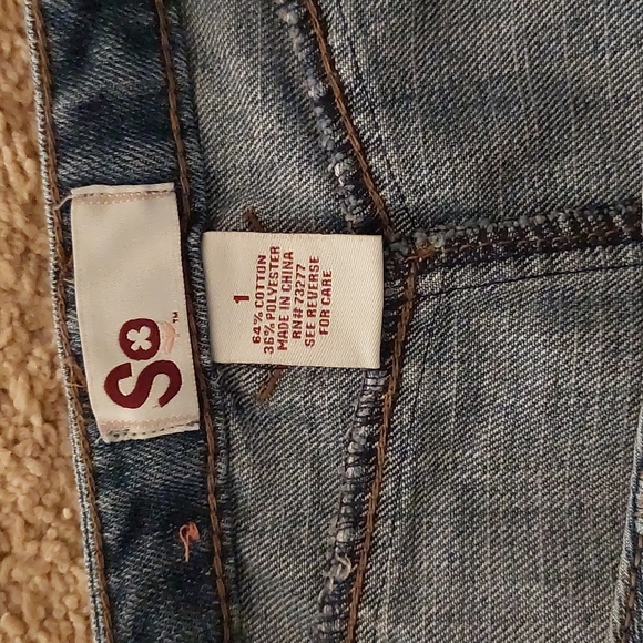 Button Down Jean Skirt - Picture 3 of 5